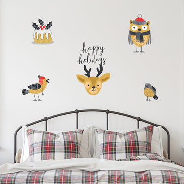 Snow Animals Wall Decals
